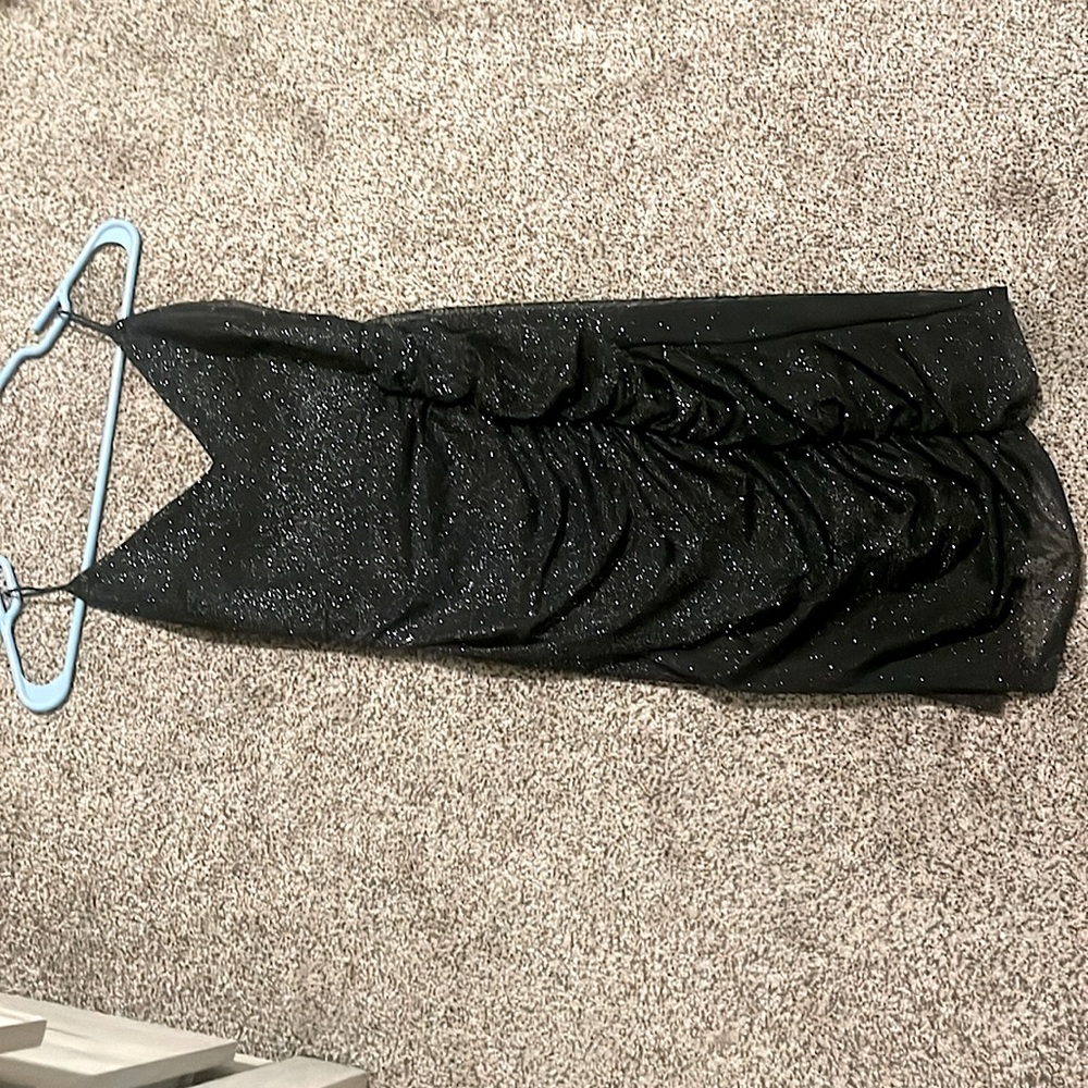 Windsor- Black sparkly homecoming dress, size small